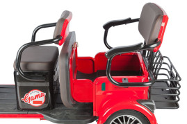 Трицикл электрический Rutrike Gelbert Kappa (48/60V, 650W, синий)