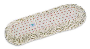 Моп с карманами TTS (100х13см, хлопок, для сухой уборки, белый)