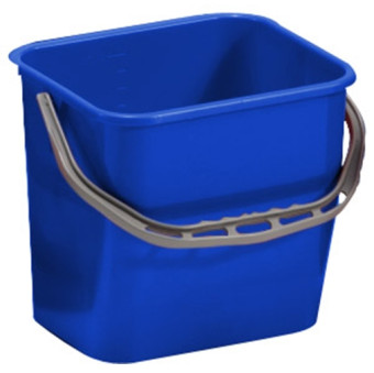 Ведро TTS (12л, пластик, ручка, синий)