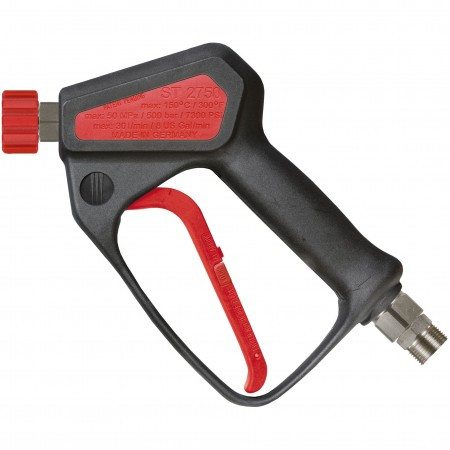 Пистолет высокого давления ST2750 (М22х1.5ш-М22х1.5г, 310бар, красный) R+M