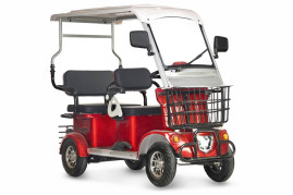 Трицикл электрический Rutrike Gelbert Hara 48V/60V 600Вт (красный)