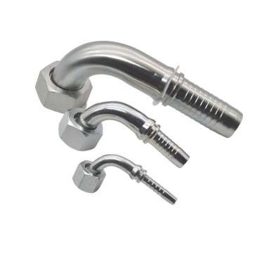 Фитинг высокого давления DKO-L (DN06, М16х1.5г, 90гр, оцинк) Robin