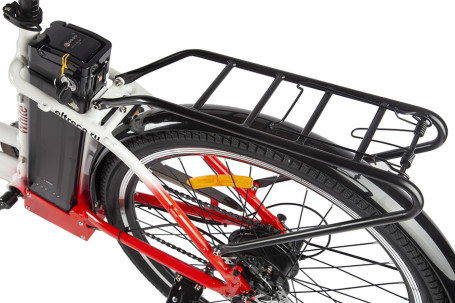 Электровелосипед Eltreco White (бело-серый)