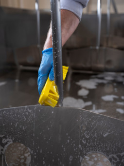 Щетка ручная UST Vikan (176мм, жесткий, желтый)