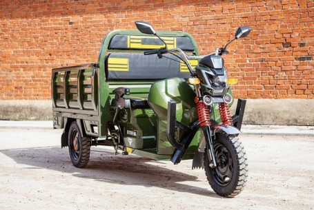 Трицикл электрический Rutrike Антей-У 1500 60V1000W (зеленый)