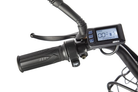 Трицикл электрический Eltreco Porter Fat 500 UP! (черный) (022871-2413)