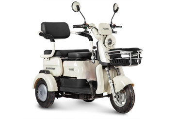 Трицикл электрический Rutrike Gelbert Mercury (48/60V, 650W, черный)