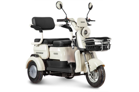 Трицикл электрический Rutrike Gelbert Mercury (48/60V, 650W, черный) (0000265-3047)