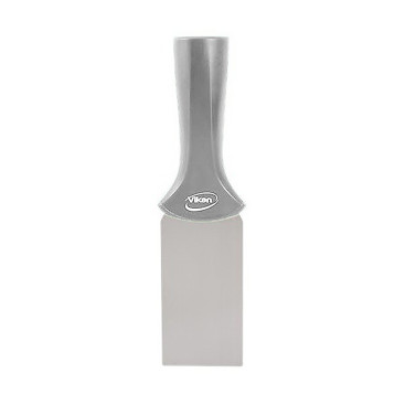 Скребок Vikan (50мм, нерж. сталь, резьб.ручка, белый)