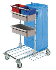 Тележка TTS хромированная TECNO 10