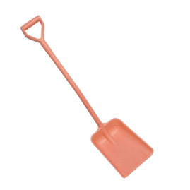 Лопата литая FBK (полипропилен, 330х380х1120 мм, оранжевый)
