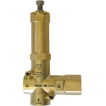 Регулятор давления VB450/300 (300бар, 450л/мин, 1 1/4г-г, By-pass 1 1/2г) PA FR
