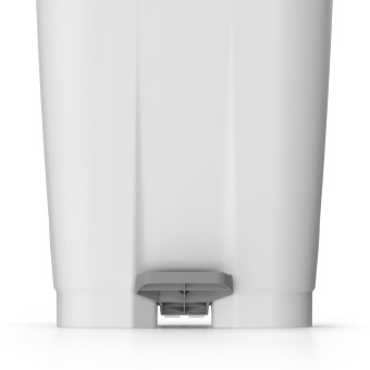 Контейнер TTS MOJI (50л, педаль, этикетки, белый)