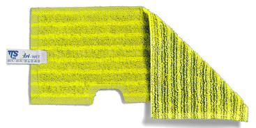 МОП двухсторонний TTS (47х18.5см, микрофибра,  желтый)
