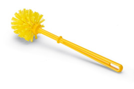Щетка-ерш IGEAX с ручкой (d80мм, средний, желтый)