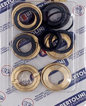 Ремкомплект Bertolini KIT 110 (упл. плунжеров с бр. упорами, C53)