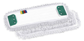 Моп с держателями TTS Microriccio (40х13см, микрофибра, белый)