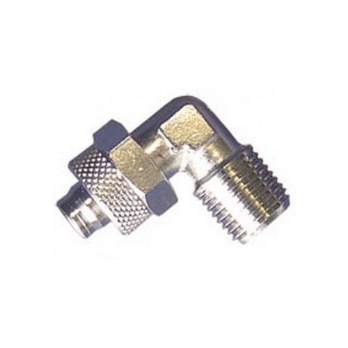 Переходник угловой 1/4&quot;ш-обжим (10бар, оцинк) PROCAR