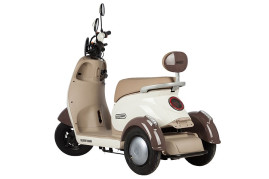 Трицикл электрический Rutrike Gelbert Ogma (48/60V, 650W, серо-голубой)