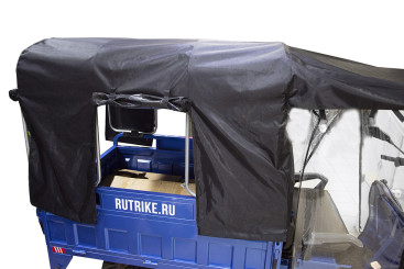 Тент защитный Rutrike с боковыми стенками 1500x1100