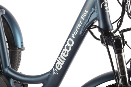 Трицикл электрический Eltreco Porter Fat 700 (темно-синий) (022872-2416)