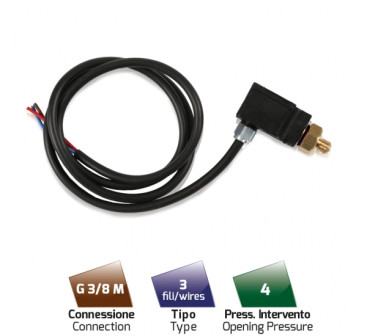 Датчик давления (3/8"ш, д.о. 40бар) MTM