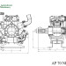 Мембранный насос Agro Pump 70 NBR C (20 бар, 55 л/мин, 550 об/мин)