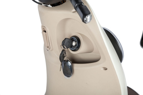 Трицикл электрический Rutrike Gelbert Ogma (48/60V, 650W, бело-красный) (0000252-3120)