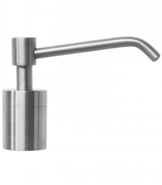 Диспенсер для мыла Nofer 03102.S (встраиваемый, нерж)