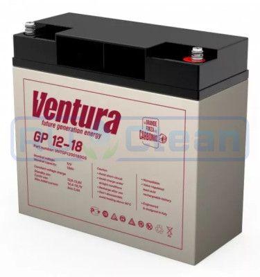 Тяговый аккумулятор Ventura GP 12-18 (12В, 18Ач, AGM)