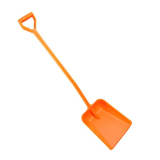 Лопата FBK (полипропилен, 330х380х1330 мм, оранжевый)