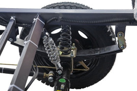 Трицикл электрический Rutrike D4 1800 60V1200W (темно-серый)