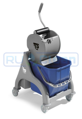 Тележка TTS Nick (1х25л, отжим Dry, без ручки, серый)