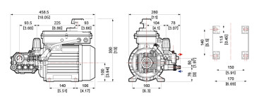 Мойка высокого давления Comet MTP LW-K 13/170 TS VA