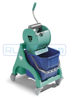 Тележка TTS Nick (1х25л, отжим Dry, без ручки, зеленый)