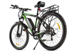 Электровелосипед Eltreco XT 800 new (черно-зеленый)
