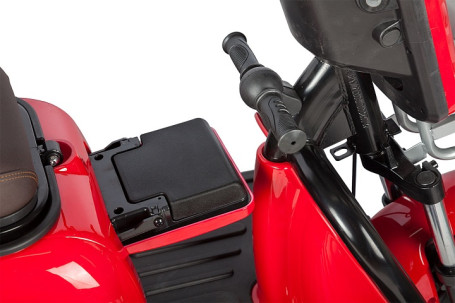 Трицикл электрический Rutrike Gelbert Sun (48/60V, 650W, оранжевый) (0000271-3058)