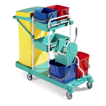 Тележка TTS Green 150 (колеса Ø 100 мм, зеленый)