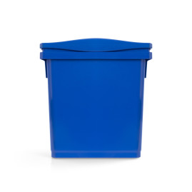 Ведро TTS (4л, прямоугольн, полипропилен, синий)