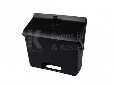 Совок FBK (с крышкой, без ручки, черный)