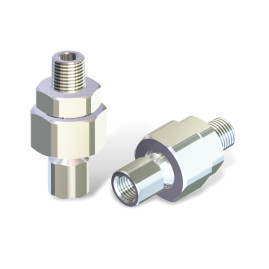 Форсункодержатель поворотный (1/4ш_BSP-1/4г_NPT, нерж) PA