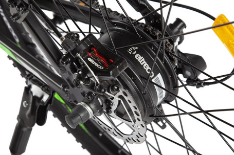 Электровелосипед Eltreco XT 800 new (сине-оранжевый)