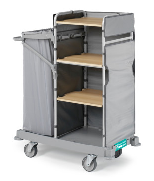 Тележка для отелей TTS GREEN HOTEL 940 (4 полки, колеса d150мм)