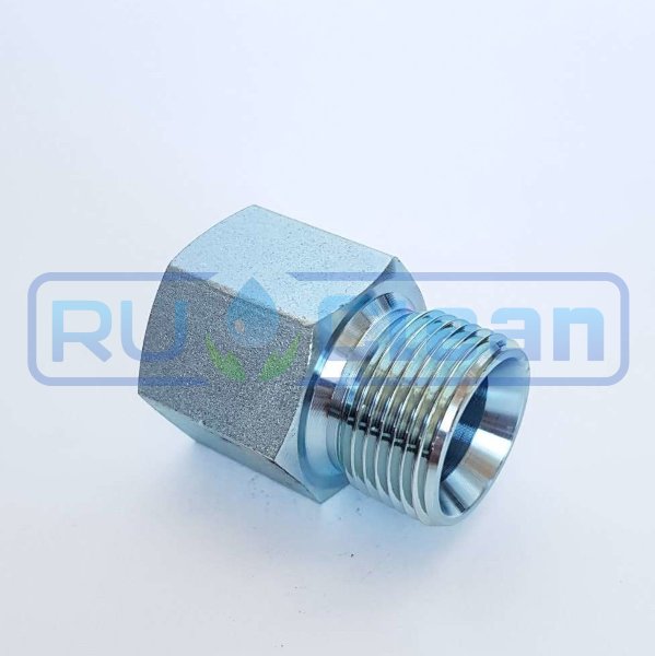 Переходник 1/2"ш-1/2"г (оцинк)