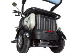 Трицикл электрический Rutrike Gelbert Vega 48V/60V 600Вт (голубой)