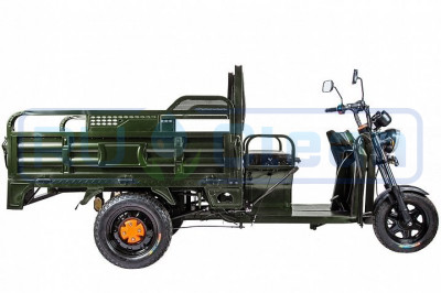 Трицикл электрический Rutrike D4 1800 60V1500W (зеленый)
