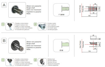 Мембранный насос Comet BP60 (20 бар, 58 л/мин, ВОМ 1"3/8)