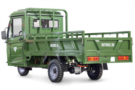  Трицикл электрический Rutrike Фактор 2600 60V2000W (темно-зеленый)