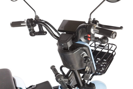 Трицикл электрический Rutrike Gelbert Vega 48V/60V 600Вт (зеленый)