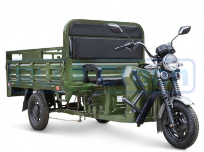Трицикл электрический Rutrike D4 Next 1800 60V1500W (зеленый)